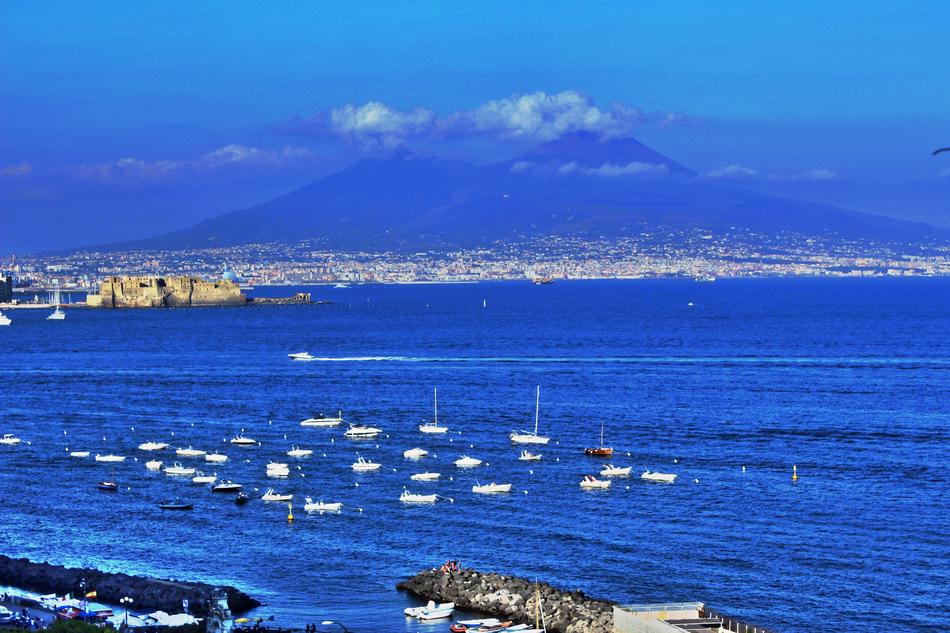 Naples Sea Vesuvius
