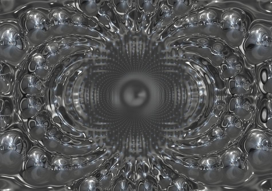 Black and white metallizer pattern with lights, clipart