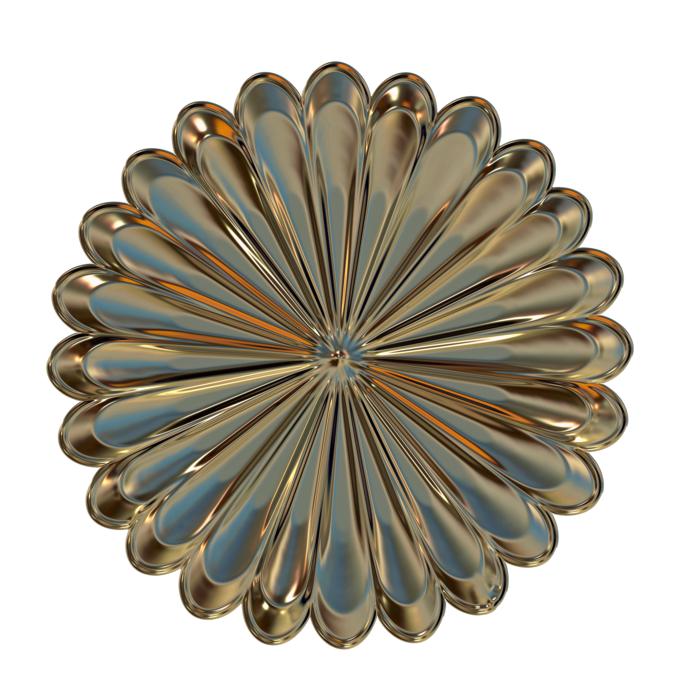 deco metallizer art glass factory