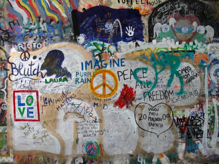 Prague Graffiti John Lennon