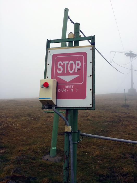 signage on the stack