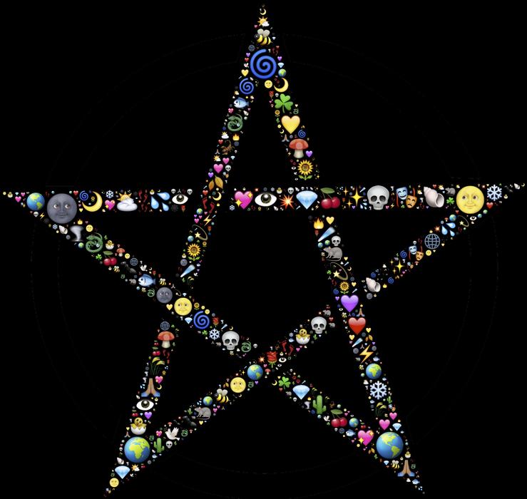 pentacle star circle