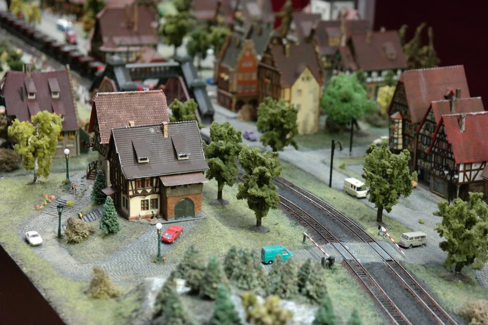 Model Railroad Layout Vasútmodell