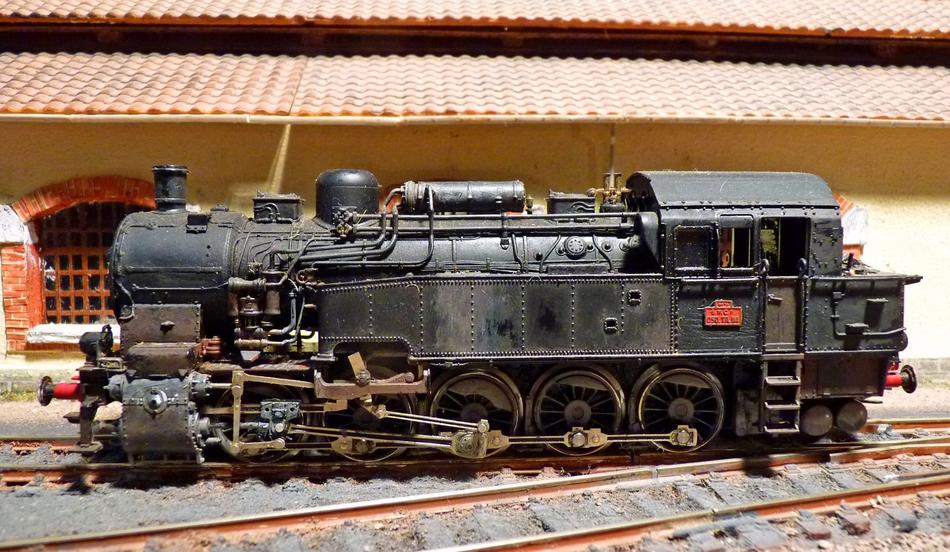Locomotive Miniature Model