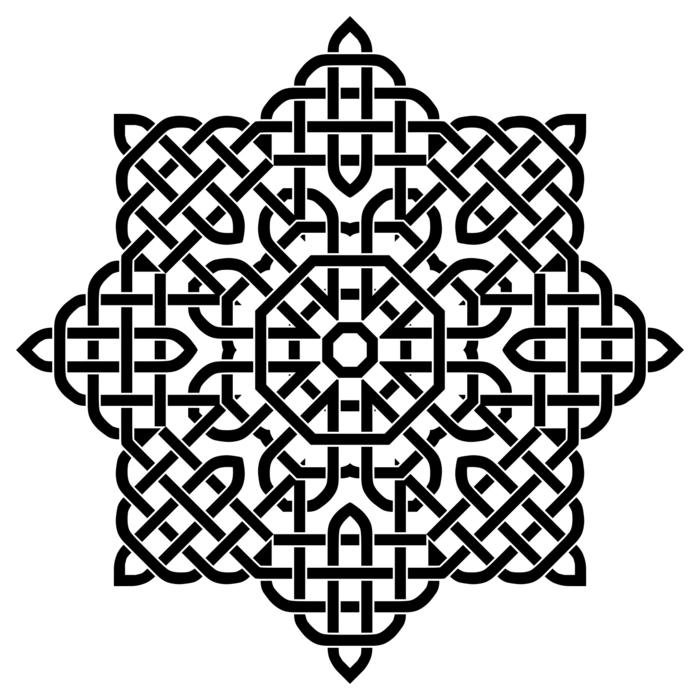 celtic knot interlocked
