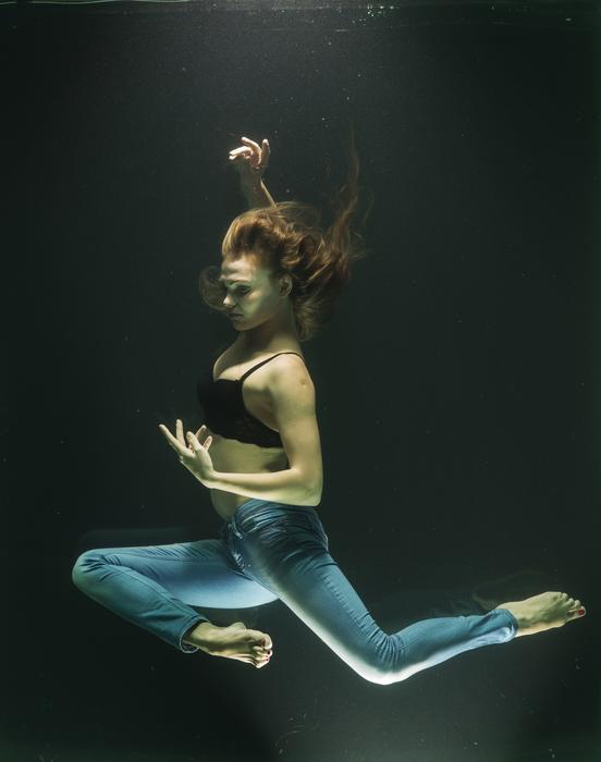 Under Water Fashion Woman