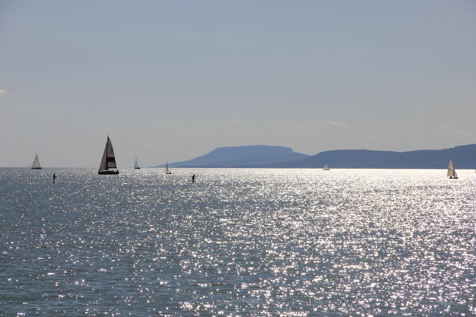 Water Lake Balaton Ships