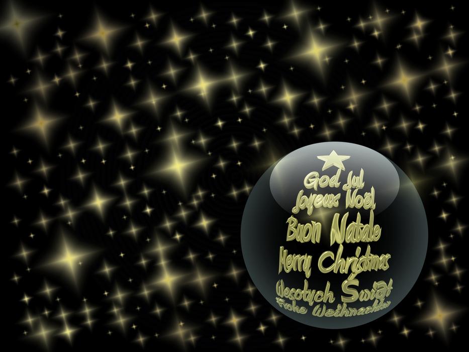 ball winter christmas gold