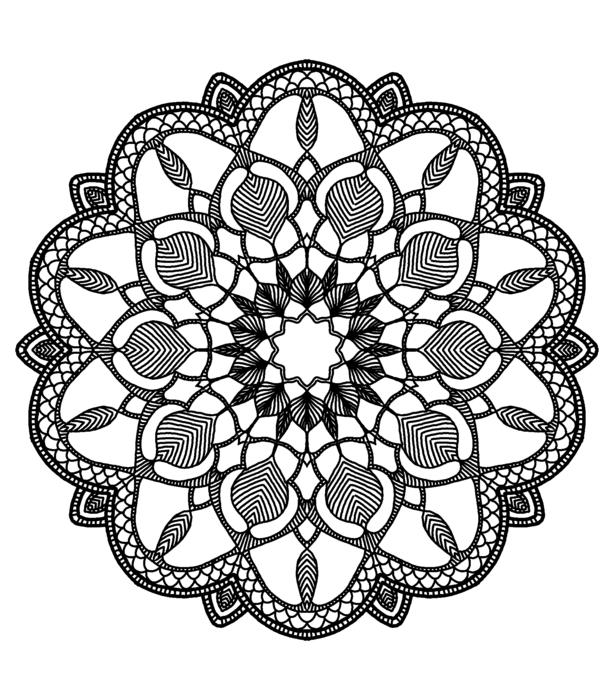 mandala as a pattern
