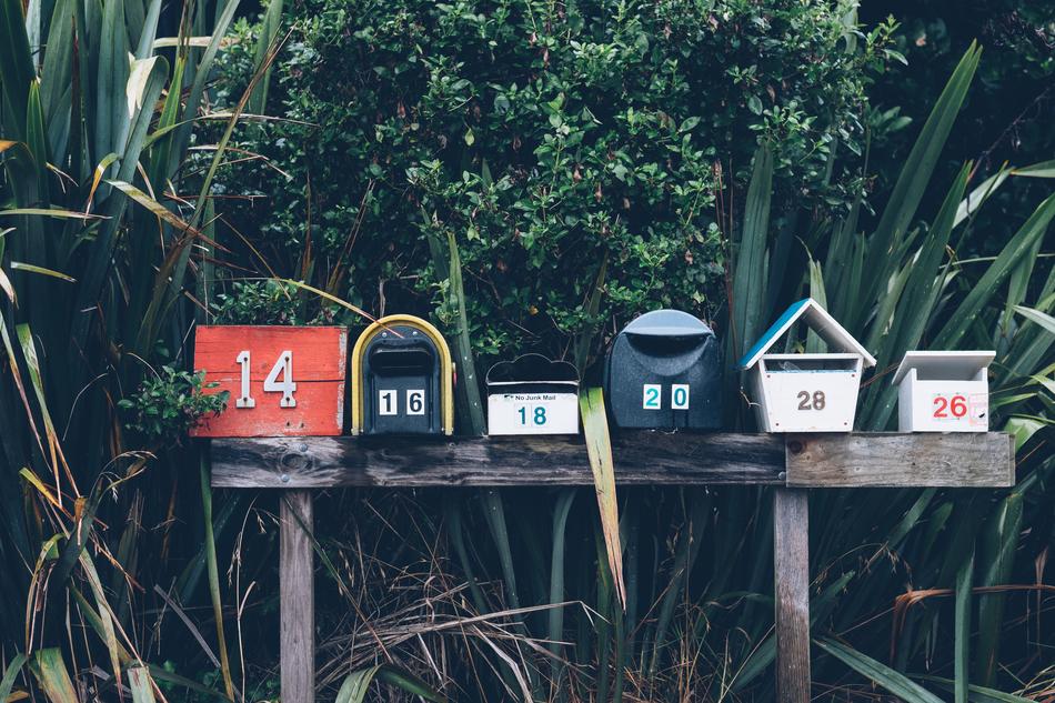 Mailboxes Numbers
