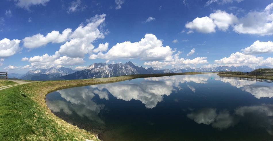 Summer Mountains Clouds Storage