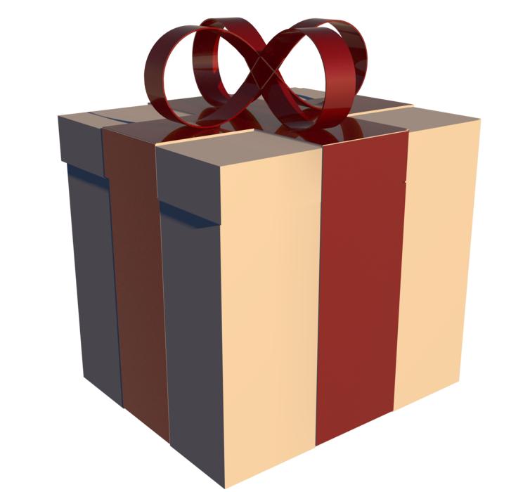 gift isolated present christmas