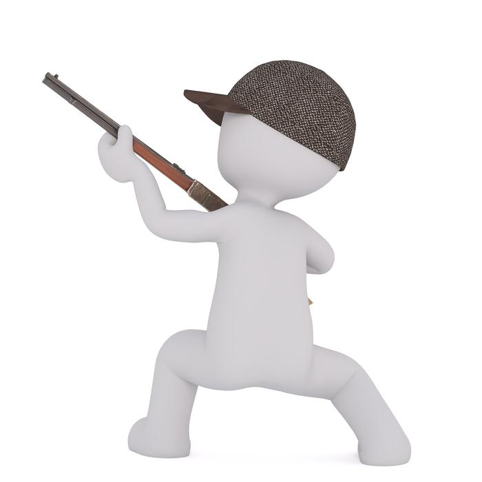 white male 3d model isolated 3d