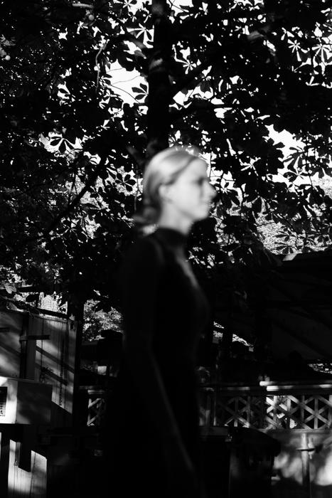 Woman Black And White Motion