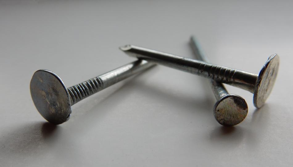 Carpentry Close-Up Nails