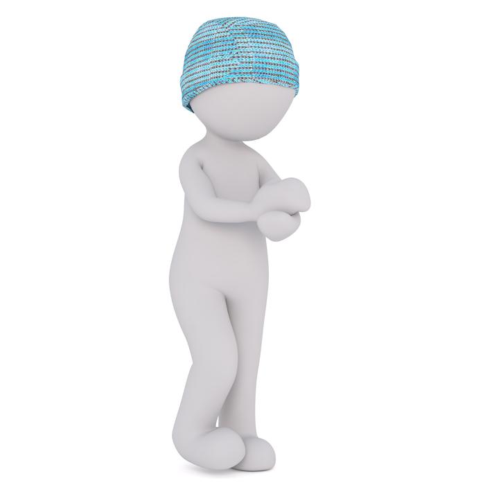 white male 3d man isolated 3d