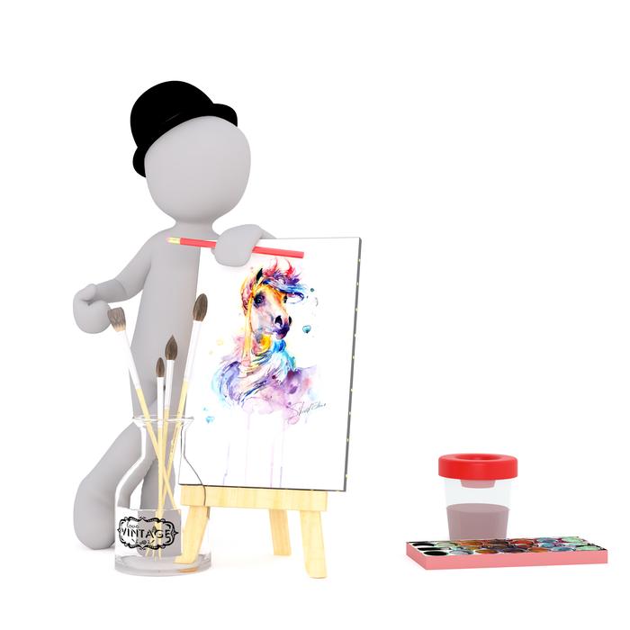 paint white male 3d model isolated