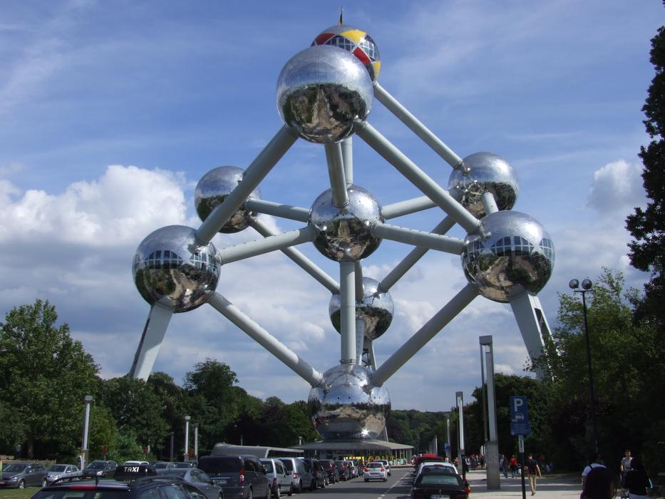 The Atomium monument Museum in Brussels