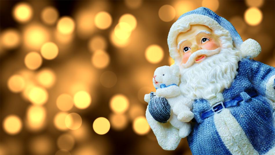 Christmas Santa Claus Figure