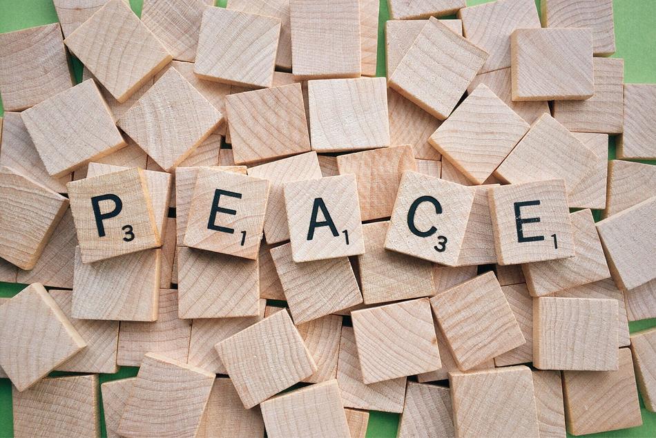 Peace Word Scrabble