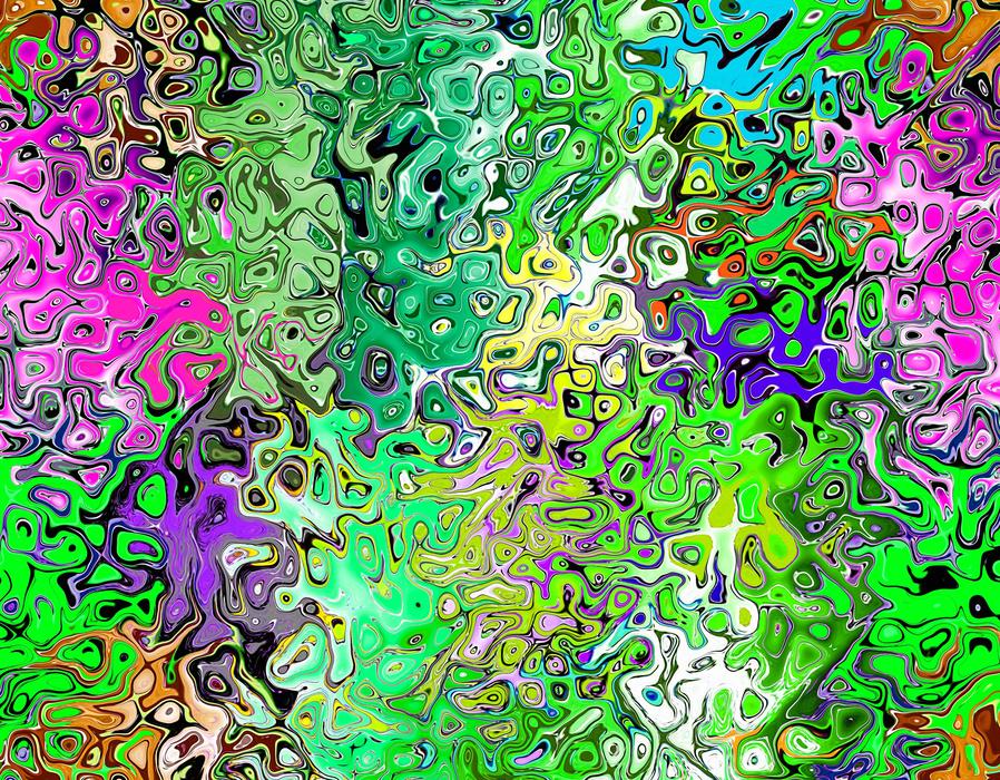 acid background, colorful texture
