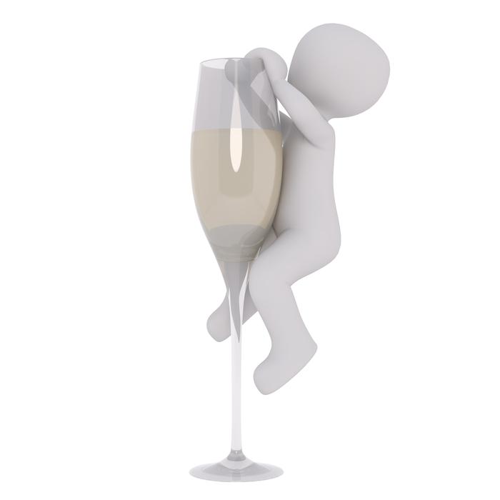 fax white male 3d model isolated