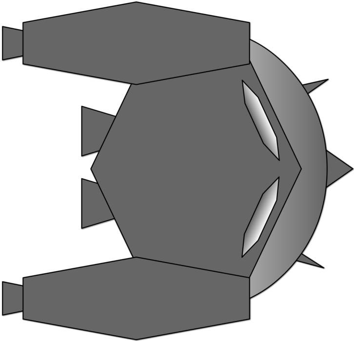 space robot gray