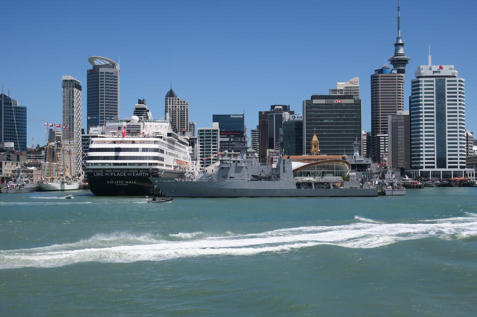 Auckland Waterfront Navy Cruise