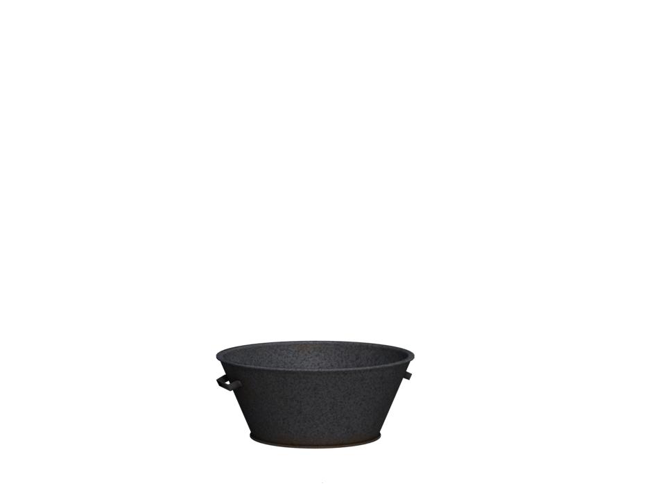 bowl sheet metal bowl tub old