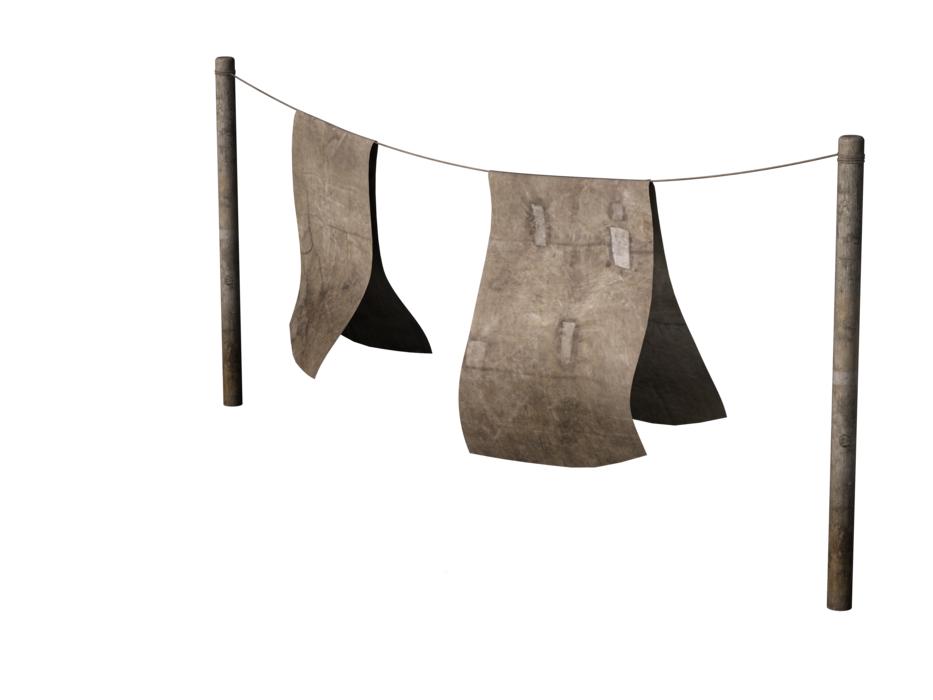 leash clothes line knitting rope