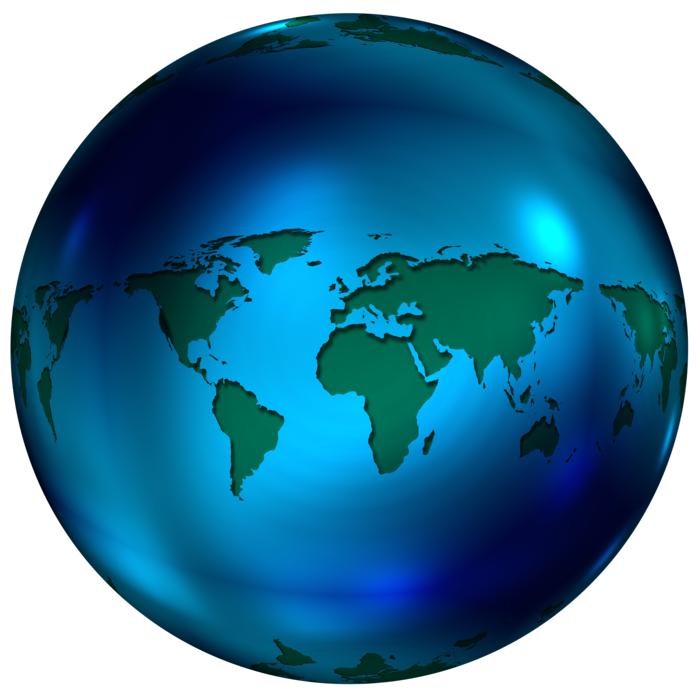 earth globe planet world