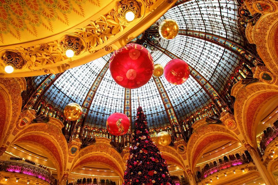 Paris La Fayette Department Store
