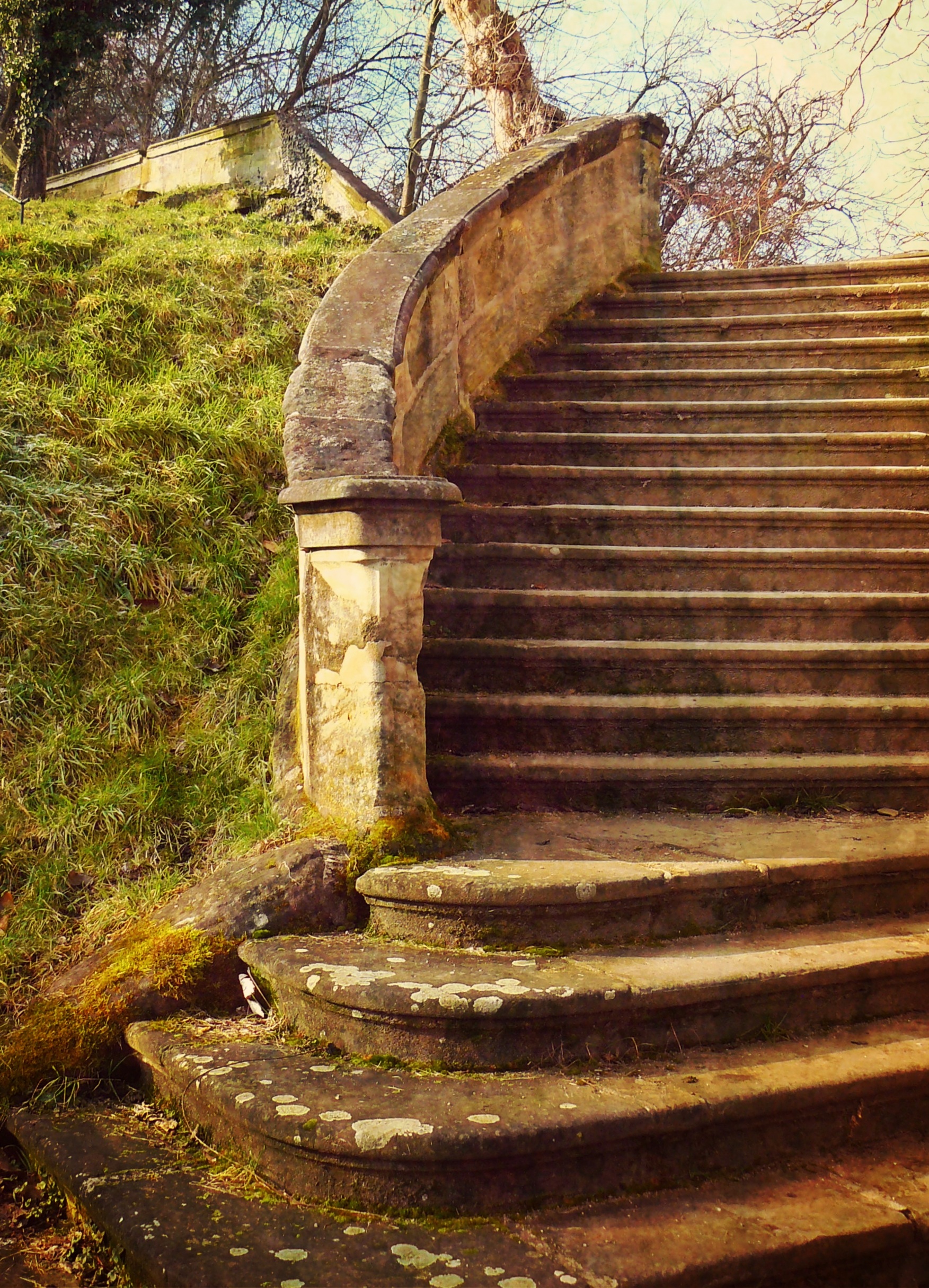 Stone Stairway Step free image download