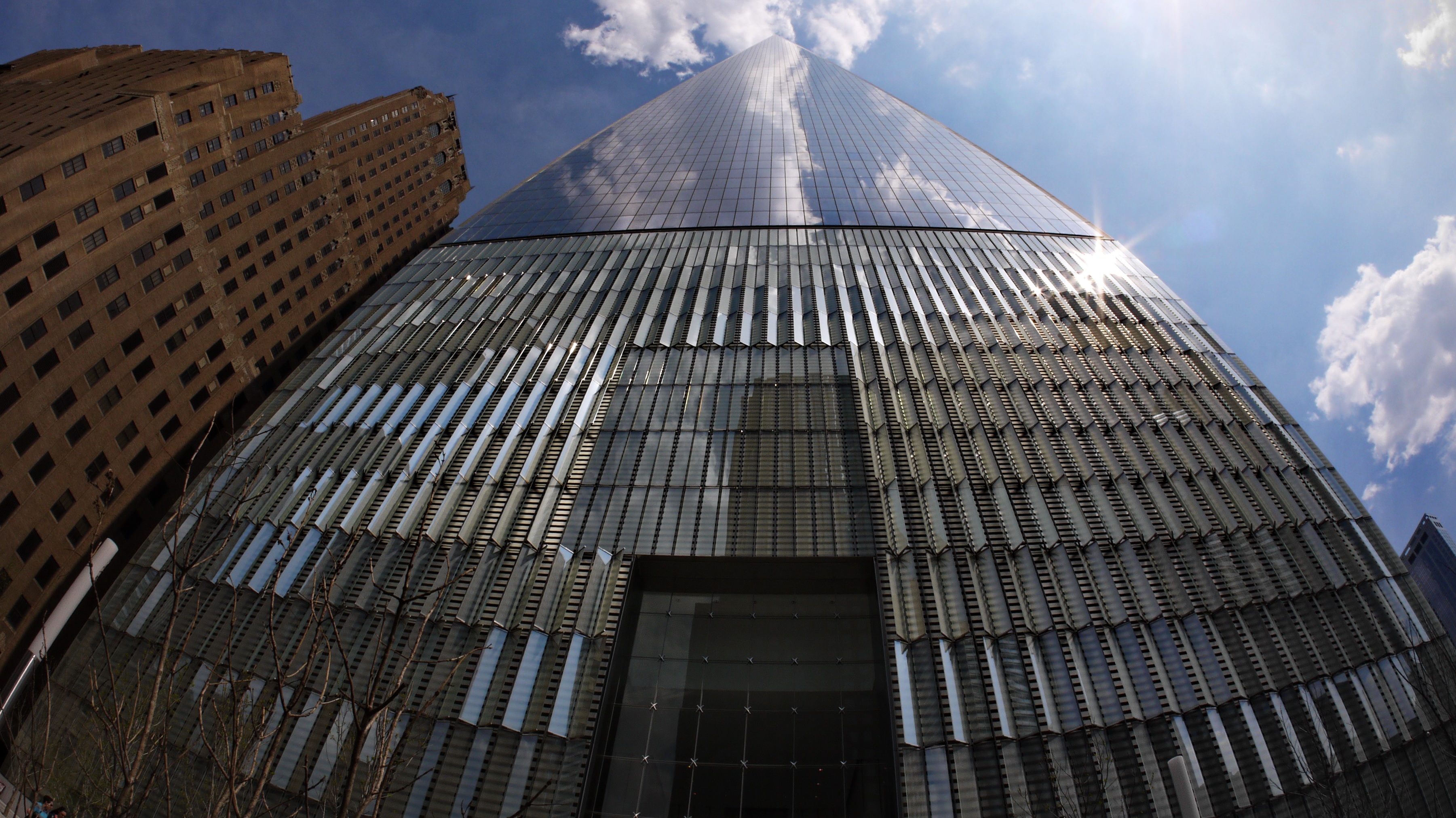 Street city buildings silver free image download