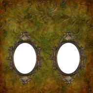 old antique embossed vintage
