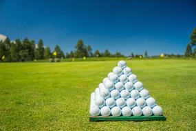 Golf Balls Green