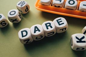 Dare Word Letters