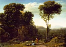 Claude Lorrain Pastrol Landscape