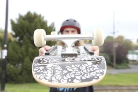 Skate Skateboard macro blur