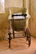 Baby Carriage Old Historically
