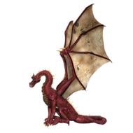 dragon wings sitting fantasy