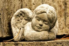 Angel Tombstone Peace
