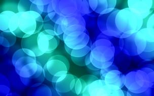 Bokeh Blue Mantle Ui