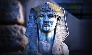 Sphinx Tomb Statue