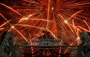Fireworks Gotha Orangery