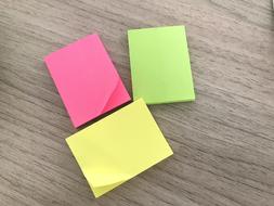Square Post It Yellow