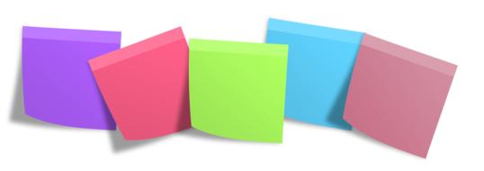 postit memo post it notes memory