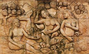 Wall Plaque Sculpture