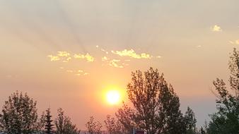 Sunrise Sun Rays Sunlight