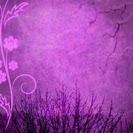 background scrapbooking paper purple flowers
